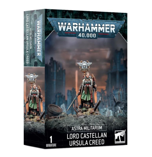 Games Workshop Warhammer 40,000   Astra Militarum: Lord Castellan, Ursula Creed - 99120105096 - 5011921181506