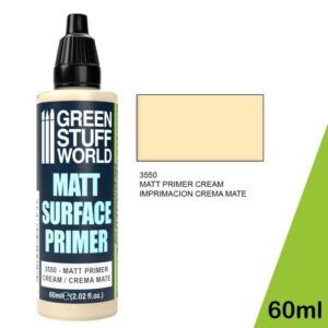 Green Stuff World    Matt Surface Primer 60ml - Cream - 8435646509105ES - 8435646509105