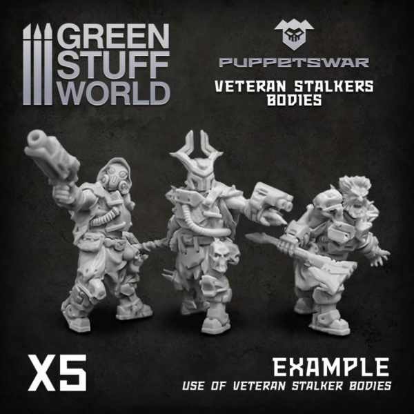 Green Stuff World    Bodies of Stalker Troopers 2 - 5904873421342ES - 5904873421342