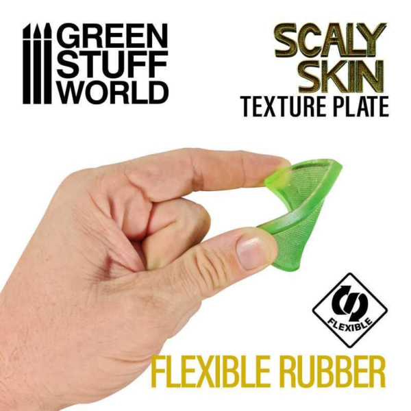 Green Stuff World    Texture Plate - Corsair Scaly Cloak - 8436554368792ES - 8436554368792