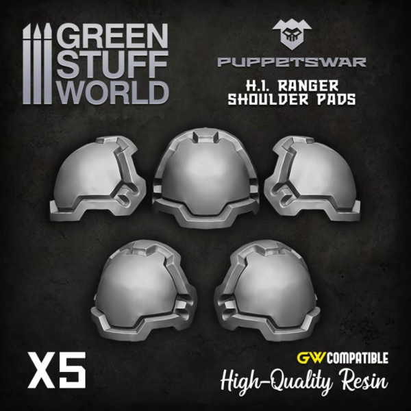 Green Stuff World    Ranger shoulder pads - 5904873421526ES - 5904873421526