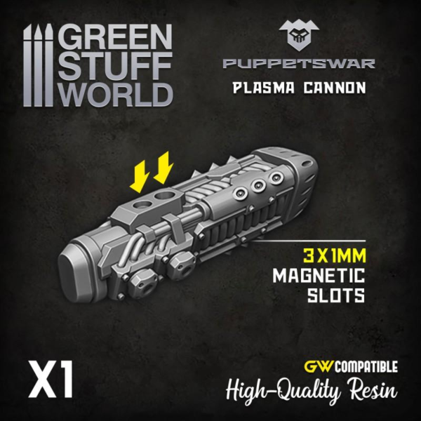 Green Stuff World    Turret - Plasma Cannon - 5904873423308ES - 5904873423308