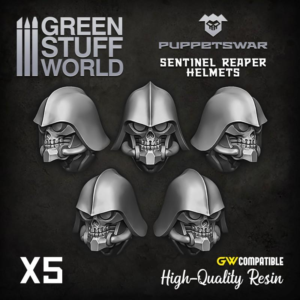 Green Stuff World    Sentinel Reaper Helmets - 5904873423391ES - 5904873423391