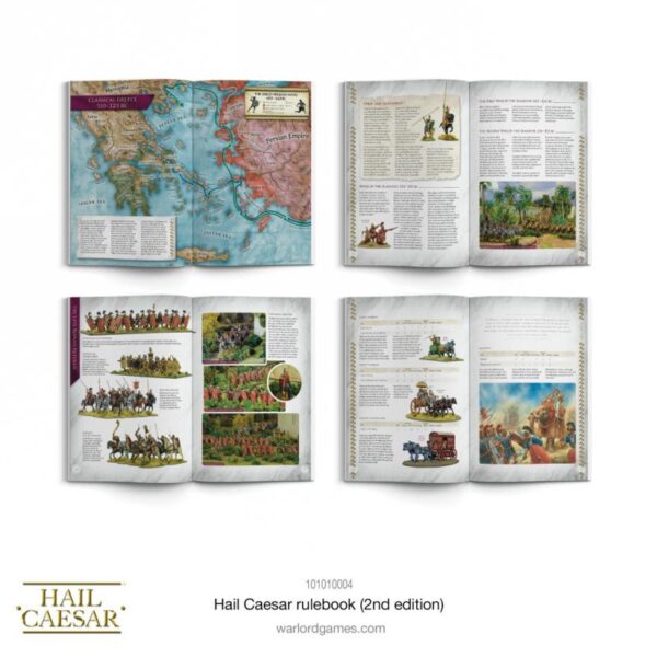 Warlord Games Hail Caesar   Hail Caesar Rulebook: 2nd Edition (Hardback) - 101010004 - 9781915319975