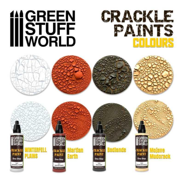 Green Stuff World    Crackle Paint - Winterfell Plains 60ml - 8435646508351ES - 8435646508351