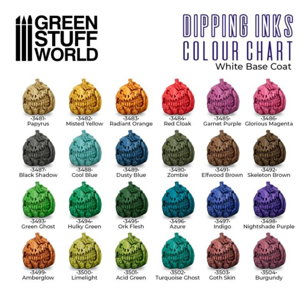 Green Stuff World    Dipping Ink 60ml - Turquoise Ghost Dip - 8435646508627ES - 8435646508627