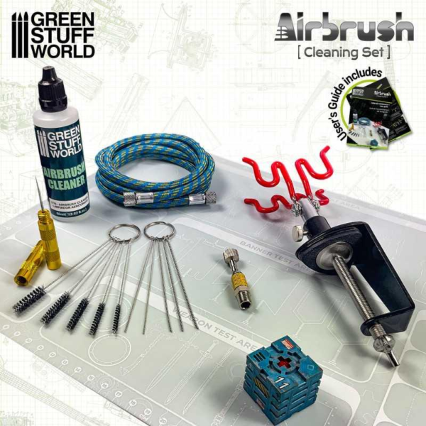 Green Stuff World    Set Tools: Airbrush Cleaning Set - 8435646511368ES - 8435646511368