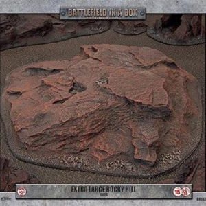 Gale Force Nine    Essentials: Large Rocky Hill (x1) - Mars - BB610 -