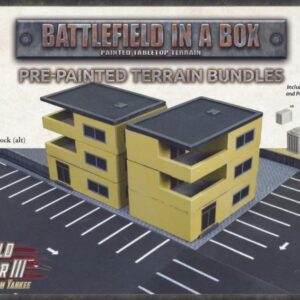 Battlefront Team Yankee   Battlefield in a Box - Modern: Apartments & Parking - TY-BB03 - 9420020259003