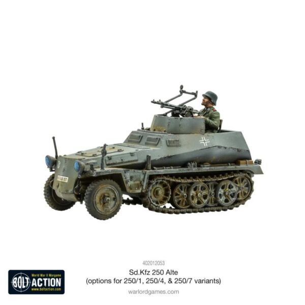 Warlord Games Bolt Action   Sd.Kfz 250 Alte (Options for 250/1, 250/4 & 250/7) - 402012053 - 5060917990646