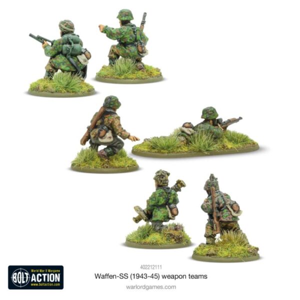 Warlord Games Bolt Action   Waffen-SS (1943-45) Weapons Teams - 402212111 - 5060917991100