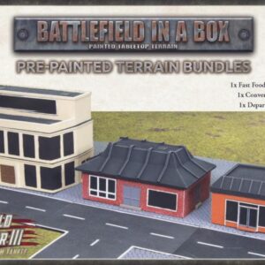 Battlefront Team Yankee   Battlefield in a Box - Modern: Food & Shops - TY-BB01 - 9420020258983