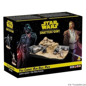 Atomic Mass Star Wars: Shatterpoint   Star Wars Shatterpoint: You Cannot Run Duel Pack - FFGSWP30 - 841333121792