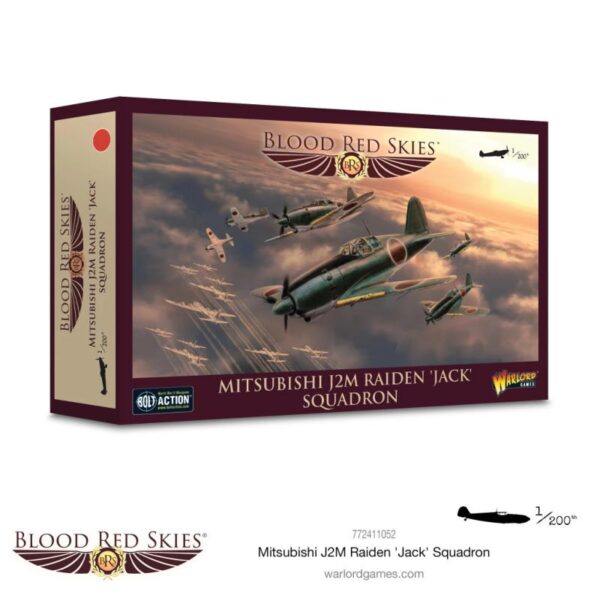Warlord Games Blood Red Skies   Blood Red Skies Mitsubishi J2M Raiden 'Jack' squadron - 772411052 -