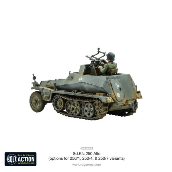 Warlord Games Bolt Action   Sd.Kfz 250 Alte (Options for 250/1, 250/4 & 250/7) - 402012053 - 5060917990646