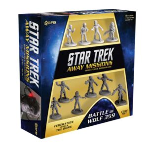 Gale Force Nine Star Trek: Away Missions   Star Trek Away Missions: Battle of Wolf 359 (Core Set) - GFNSTA001 - 9781638840596
