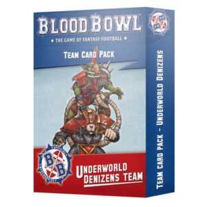 Games Workshop Blood Bowl   Blood Bowl: Underworld Denizens Team Card Pack - 60050999009 - 5011921213450