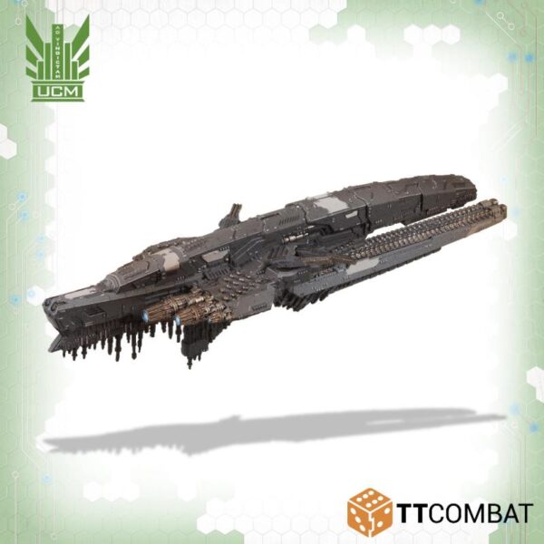 TTCombat Dropfleet Commander   UCM Hanoi Battleship - TTDFX-UCM-002 - 5060956476910