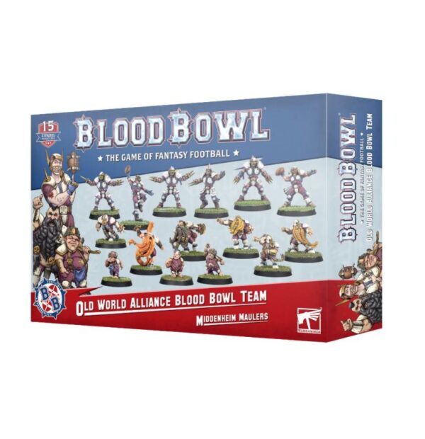 Games Workshop Blood Bowl   Blood Bowl: Old World Alliance Team - The Middenheim Maulers - 99120999018 - 5011921205554