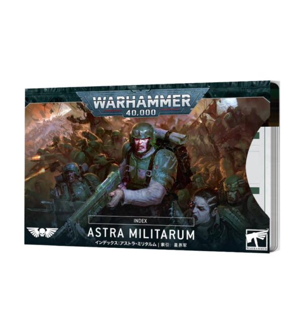 Games Workshop Warhammer 40,000   Warhammer 40,000 Index Cards: Astra Militarum - 60050105002 - 5011921208319