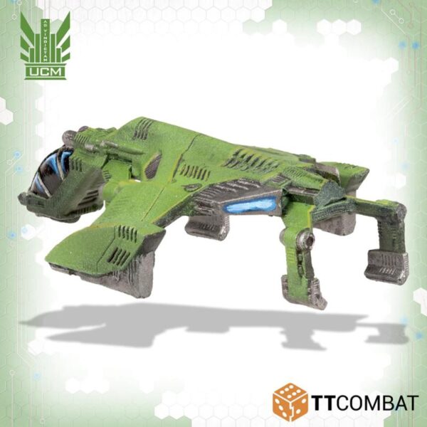 TTCombat Dropzone Commander   UCM Ferrum Raven Dropships - TTDZR-UCM-037 - 5060880915417