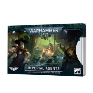 Games Workshop Warhammer 40,000   Warhammer 40k Index Cards: Imperial Agents - 60050108007 - 5011921208807