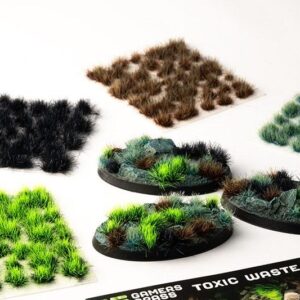 Gamers Grass    Tuft Set - Toxic Waste - GGSET-TW - 738956790507