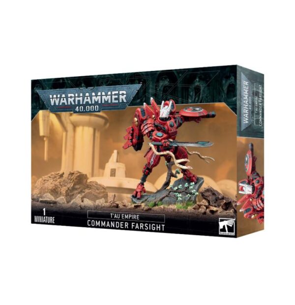 Games Workshop Warhammer 40,000   T'au Empire: Commander Farsight - 99120113086 - 5011921199549