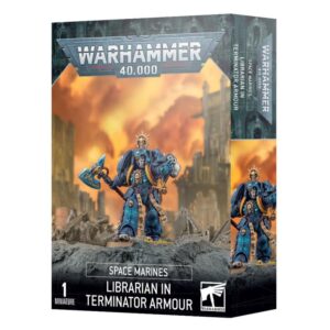 Games Workshop Warhammer 40,000   Space Marines: Librarian in Terminator Armour - 99120101387 - 5011921199501
