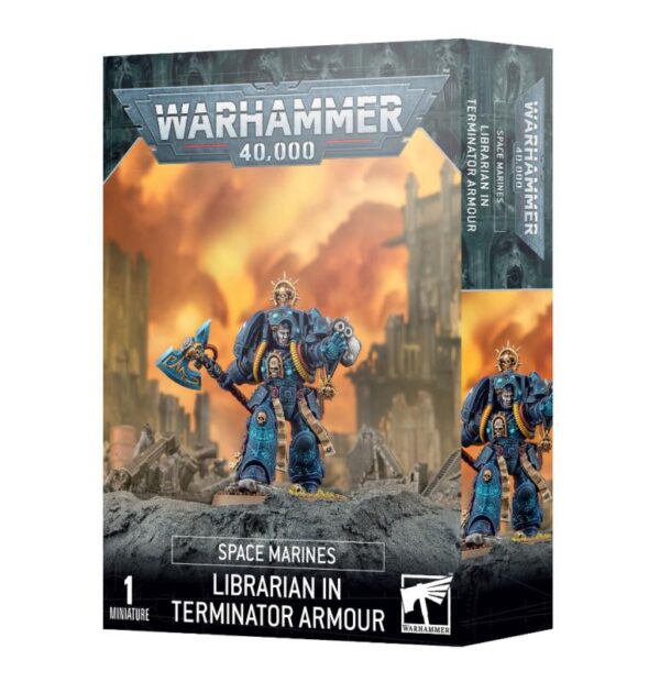 Games Workshop Warhammer 40,000   Space Marines: Librarian in Terminator Armour - 99120101387 - 5011921199501
