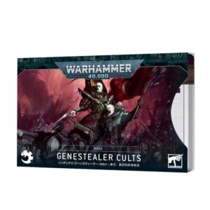 Games Workshop Warhammer 40,000   Warhammer 40k Index Cards: Genestealer Cults - 60050117001 - 5011921209484