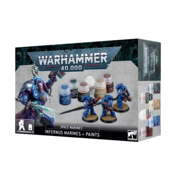 Games Workshop Warhammer 40,000   Infernus Marines & Paints - 52170101001 - 5011921196876