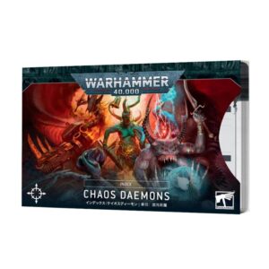 Games Workshop Warhammer 40,000   Warhammer 40,000 Index Cards: Chaos Daemons - 60050115002 - 5011921208470