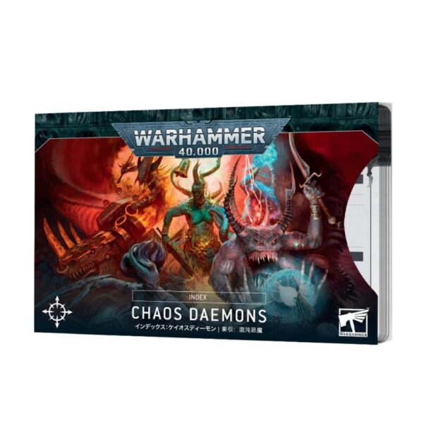 Games Workshop Warhammer 40,000   Warhammer 40,000 Index Cards: Chaos Daemons - 60050115002 - 5011921208470