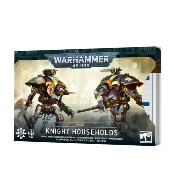 Games Workshop Warhammer 40,000   Warhammer 40,000 Index Cards: Knight Households - 60050108008 - 5011921208883