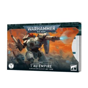 Games Workshop Warhammer 40,000   Warhammer 40k Index Cards: T'au Empire - 60050113002 - 5011921209248