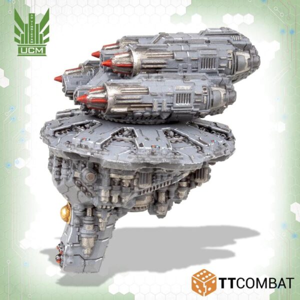 TTCombat Dropfleet Commander   UCM Small Space Station - TTDFR-UCM-012 - 5060880919514