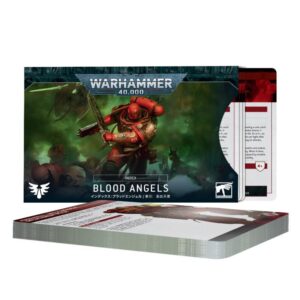 Games Workshop Warhammer 40,000   Warhammer 40k Index Cards: Blood Angels - 60050101018 - 5011921208395