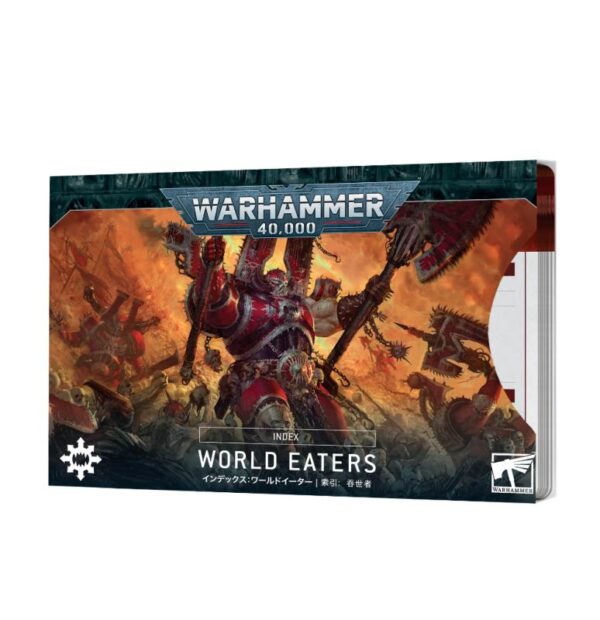 Games Workshop Warhammer 40,000   Warhammer 40,000 Index Cards: World Eaters - 60050102011 - 5011921209644