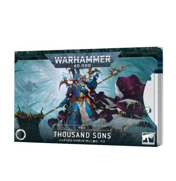 Games Workshop Warhammer 40,000   Warhammer 40,000 Index Cards: Thousand Sons - 60050102010 - 5011921209569