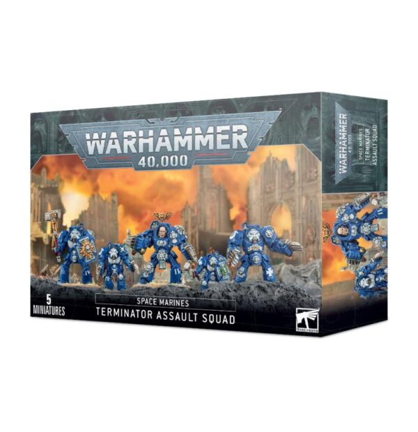 Games Workshop Warhammer 40,000   Space Marines: Terminator Assault Squad - 99120101297 - 5011921142132