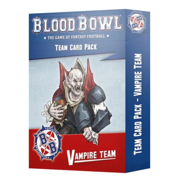 Games Workshop Blood Bowl   Blood Bowl: Vampire Team Cards - 60050907003 - 5011921184637