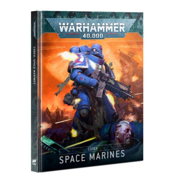 Games Workshop Warhammer 40,000   Codex: Space Marines (Hardback) - 60030101061 - 9781804572382