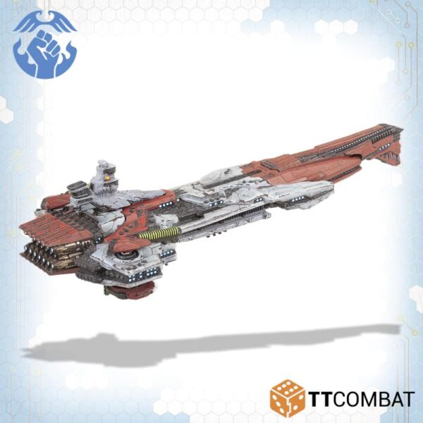 TTCombat Dropzone Commander   Resistance Amazon Battleship - TTDFX-RES-013 - 5060956476958