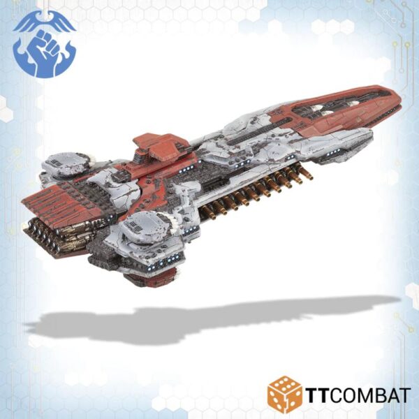TTCombat Dropzone Commander   Resistance Amazon Battleship - TTDFX-RES-013 - 5060956476958