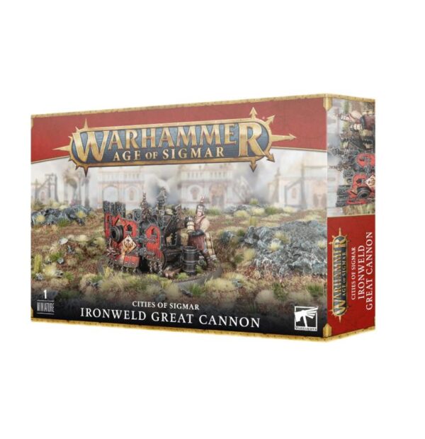 Games Workshop Age of Sigmar   Cities Of Sigmar: Ironweld Great Cannon - 99120202045 - 5011921203109