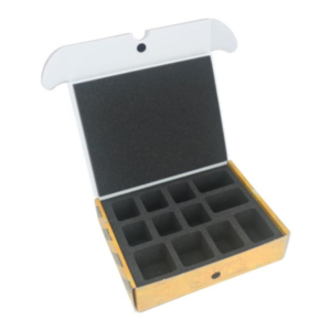 Safe and Sound    S&S Half-size Small box with foam tray for 12 SW Shatterpoint minis (V2) - SAFE-SP07 - 5907459699296