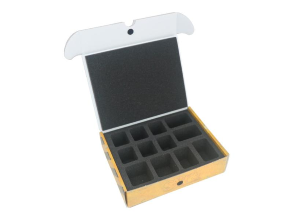 Safe and Sound    S&S Half-size Small box with foam tray for 12 SW Shatterpoint minis (V2) - SAFE-SP07 - 5907459699296