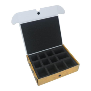 Safe and Sound    S&S Half-size Small box with foam tray for 12 SW Shatterpoint minis (V1) - SAFE-SP06 - 5907459699289