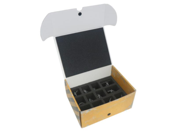 Safe and Sound    S&S Half-size Medium Box with foam trays for 24 SW Shatterpoint minis - SAFE-SP08 - 5907459699302